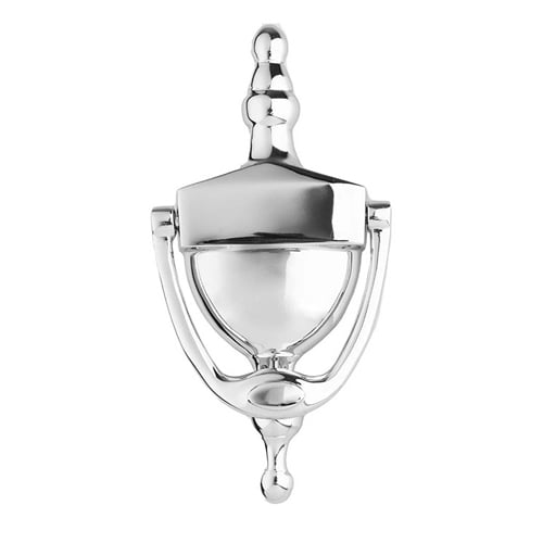 Carlisle Brass M38SCP Victorian Urn Door Knocker 152mm - Polished Chrome (LEAD TIME: 2-3 DAYS)