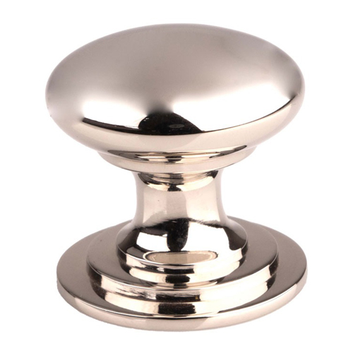 Carlisle Brass M47DPN Victorian Cupboard Knob 42mm - Polished Nickel (LEAD TIME: 2-3 DAYS) - Image 3