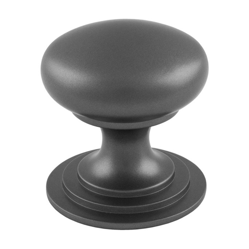 Carlisle Brass M47EANT Victorian Cupboard Knob 50mm - Anthracite (LEAD TIME: 2-3 DAYS)