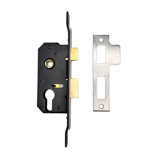 Willenhall M5 Euro 2" Mortice Sashlock FP19 Cranked