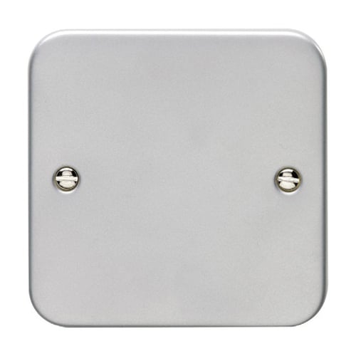 Eurolite MC1B Utility Single Blank Plate - Grey (LEAD TIME: 2-3 DAYS)