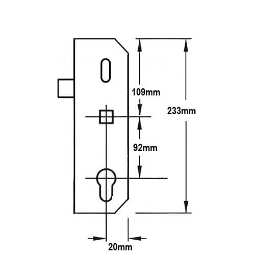 Mila Copy Gearbox Latch Only Version - Lift Lever - Image 2