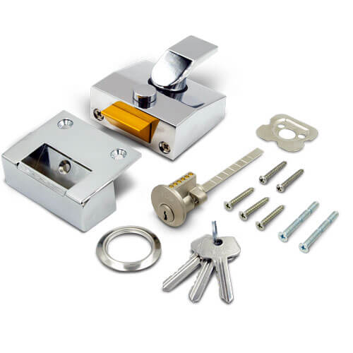 TSS 6 Pin Modern Deadlocking Nightlatch 40mm - Image 8