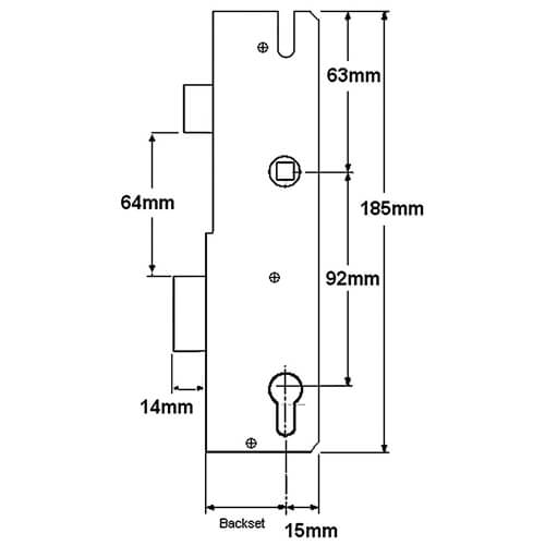 Permdor Multipoint Gearbox - Lift Lever or Split Spindle - Image 2