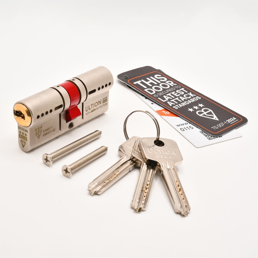 Ultion Plus Euro Double Cylinders British Standard Kitemarked TS007 3* - Image 2