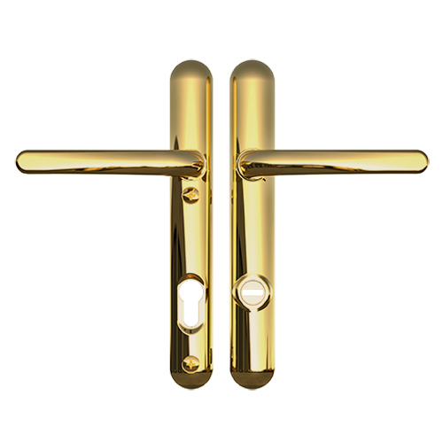 Brisant Secure Ultion TS007 2* Lever Lever UPVC Multipoint Door Handles - 92mm PZ Sprung 122mm Screw Centres - Image 9