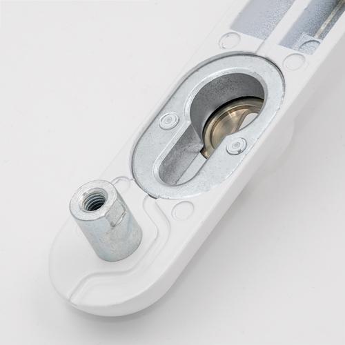 Brisant Secure Ultion TS007 2* Lever Pad UPVC Multipoint Door Handles - 92mm PZ Sprung 211mm Screw Centres - Image 5