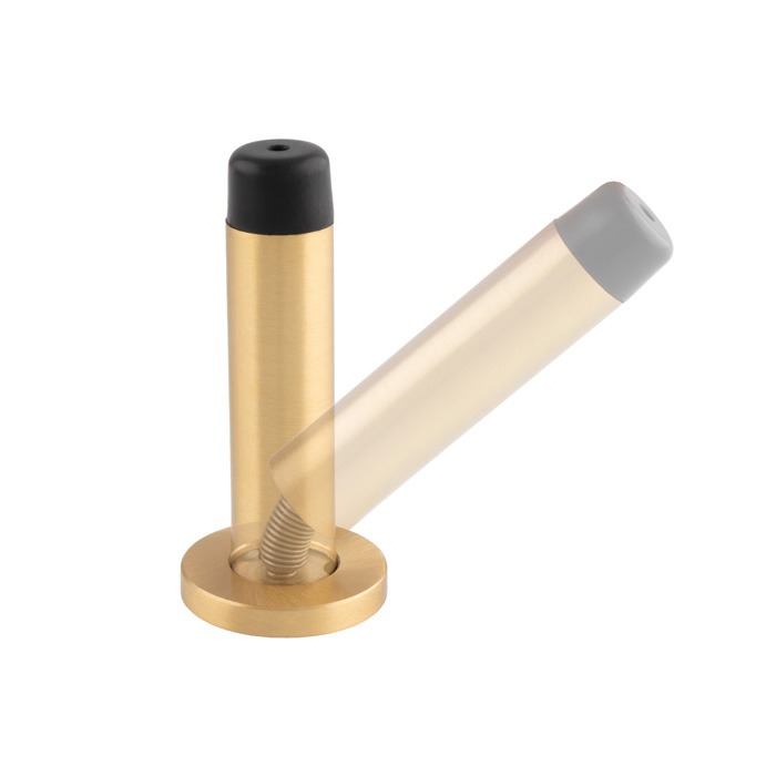 Carlisle Brass AA21S/SB Wall Mounted Doorstop On Rose Concealed Fix (LEAD TIME: 2-3 DAYS)