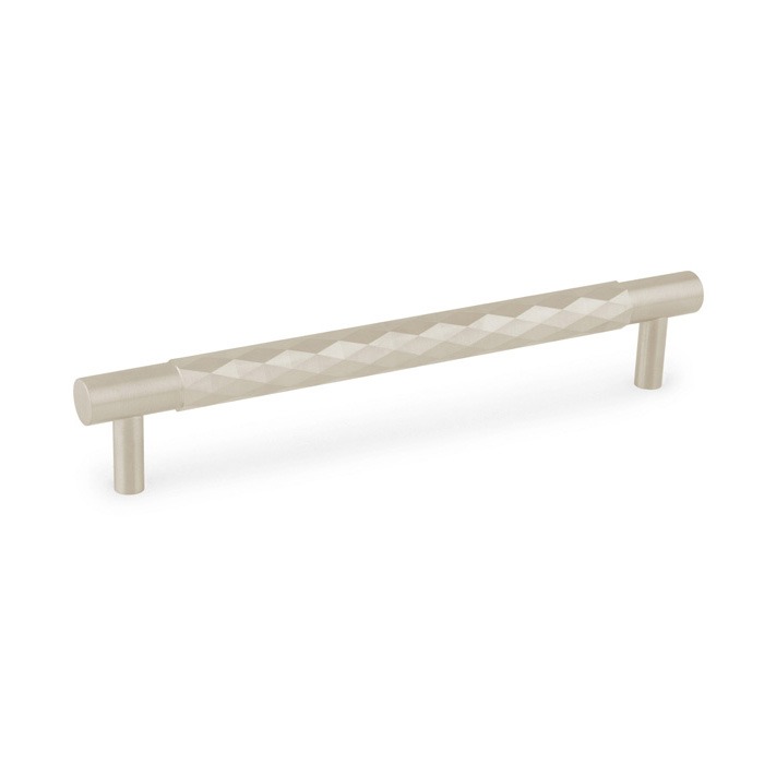 Alexander & Wilks AW846-160-SN Diamond Cut Cabinet Pull (LEAD TIME: 2-3 DAYS)