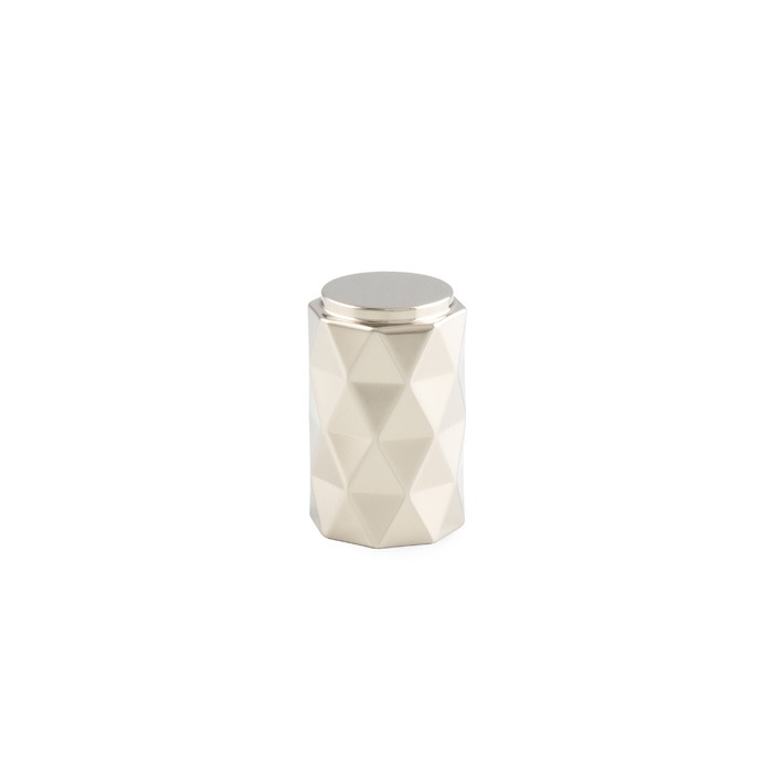 Alexander & Wilks AW847-30-PNPVD Diamond Cut Cylinder Cabinet Knob 30mm (LEAD TIME: 2-3 DAYS)