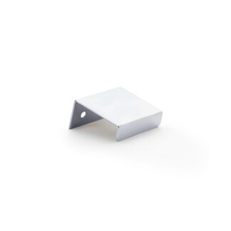 Alexander & Wilks AW908-37-PC Tilly Finger Pull - Polished Chrome (LEAD TIME: 2-3 DAYS)