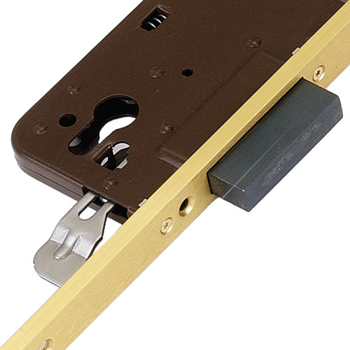 Azbe Latch Deadbolt 6 Pin Bolts Key Wind Operated Multipoint Door Lock - Image 4