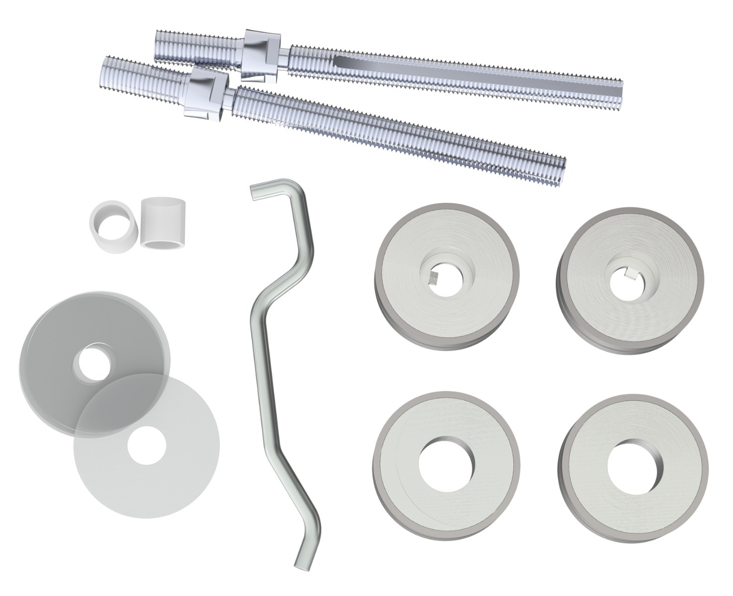 Eurospec BBF1019BSS Back To Back Fixing Pack (LEAD TIME: 2-3 DAYS)
