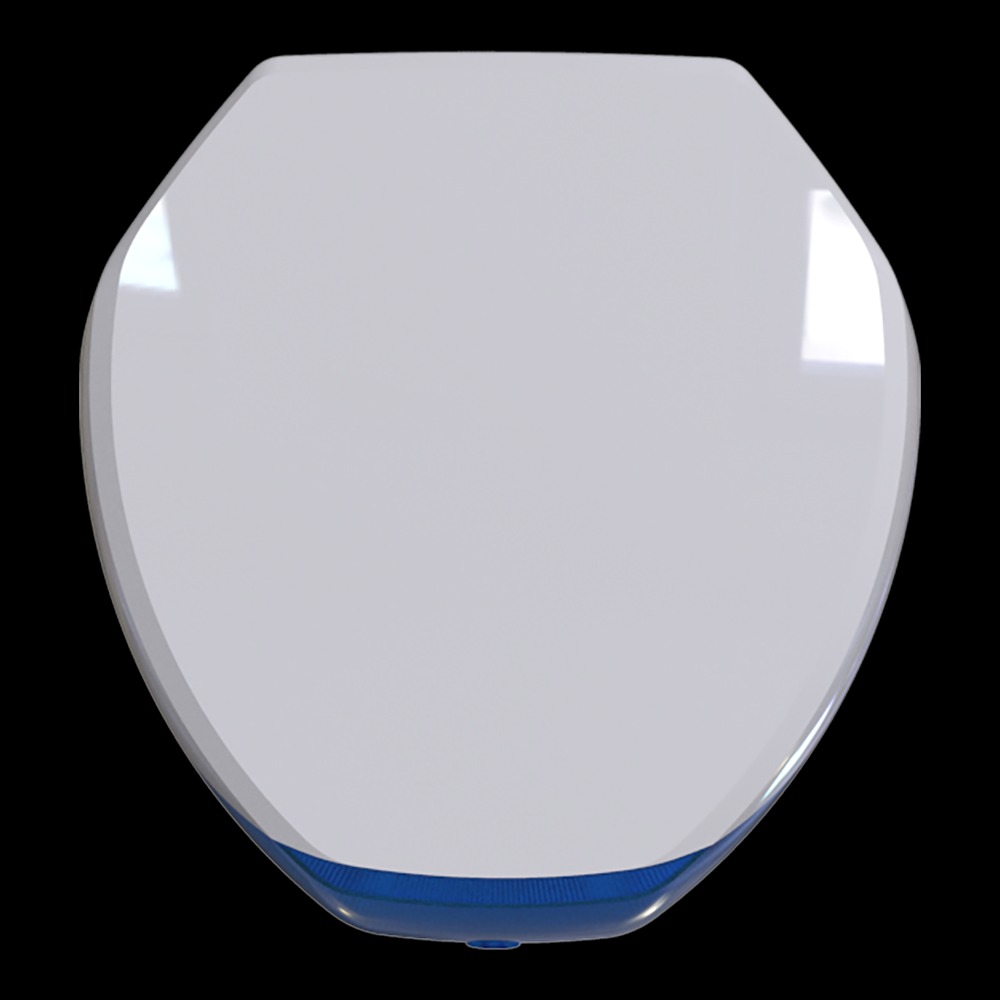 CQR BCSENZ/S/COV/W/B/L Senza S Backlit Cover |White with Blue Lens (LEAD TIME: 2-3 DAYS) - Image 2