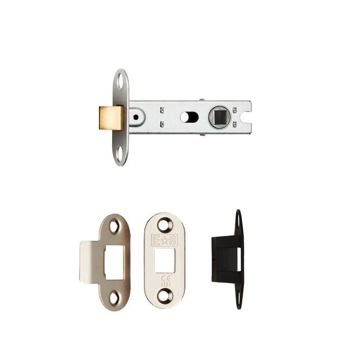 Eurospec BTL2/R Bolt Through Tubular Latch Radius (LEAD TIME: 2-3 DAYS)