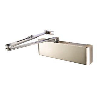 Eurospec CDG025/PNP Full Cover Overhead Door Closer Variable Power 2-5 - Polished Nickel Plate (LEAD TIME: 2-3 DAYS)