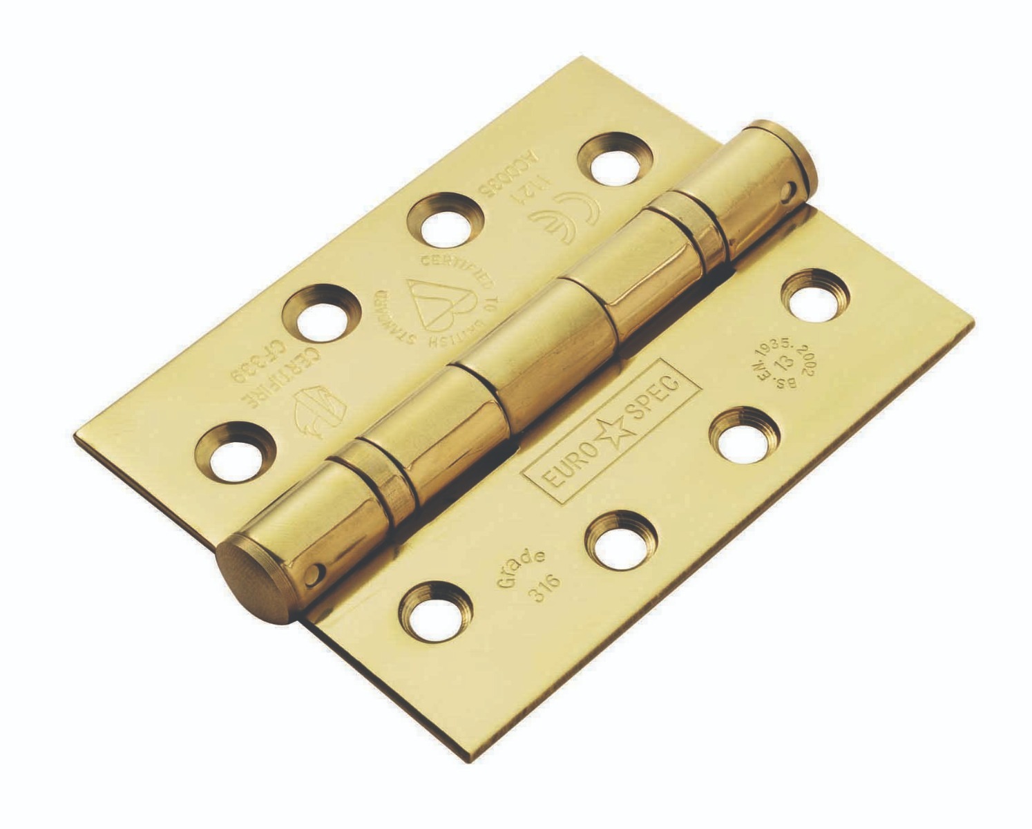 Eurospec CEN1433/13PVD Enduro Grade 13 Ball Bearing Hinge Grade 316 Stainless Steel (LEAD TIME: 2-3 DAYS)