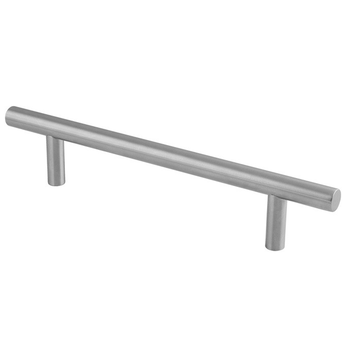 Eurospec CSPT1225SSS/201 19mm Dia Straight T Bar Pull Handle G201 (225mm C/C) (LEAD TIME: 2-3 DAYS)