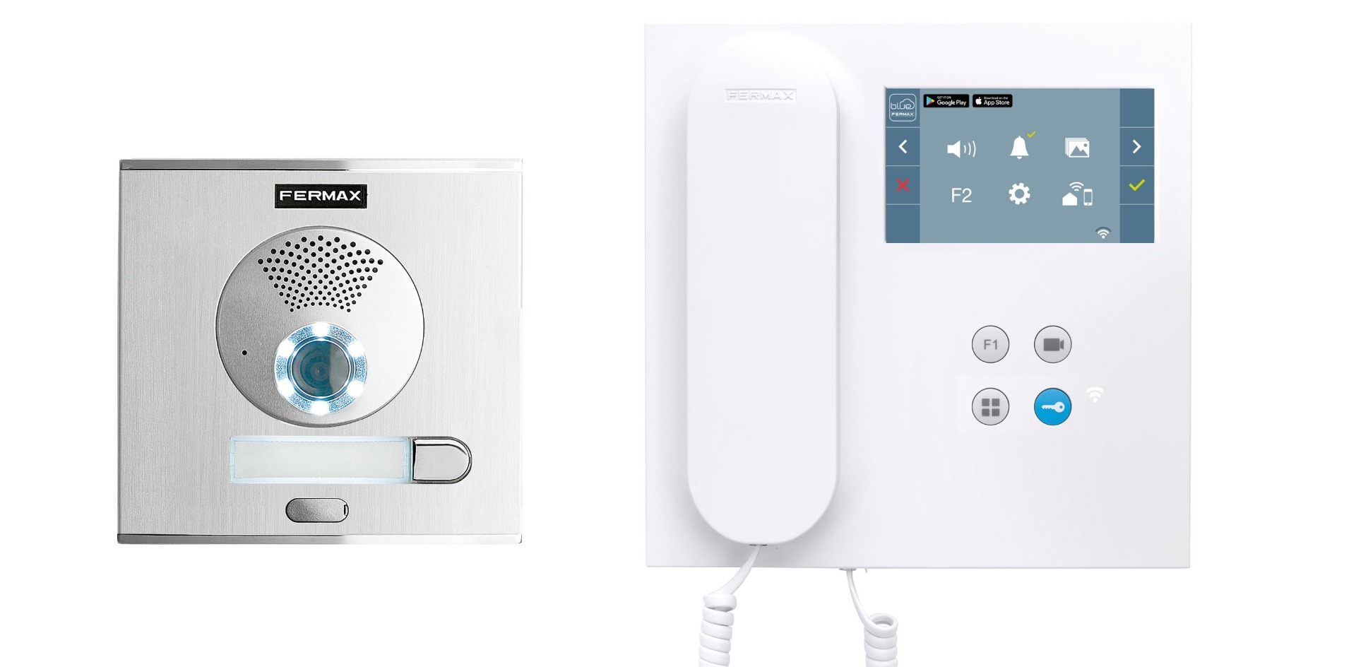 Fermax DSV-01/V 1-Way DUOX+ Skyline Surface Kit w/VEO WiFi (LEAD TIME: 3-15 DAYS)