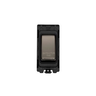 Eurolite G30-BNB-EF Grid & Modular Extractor Fan Switch - Black Nickel (LEAD TIME: 2-3 DAYS)