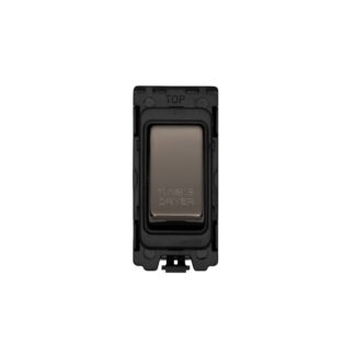 Eurolite G30-BNB-TD Grid & Modular Tumble Dryer Switch - Black Nickel (LEAD TIME: 2-3 DAYS)