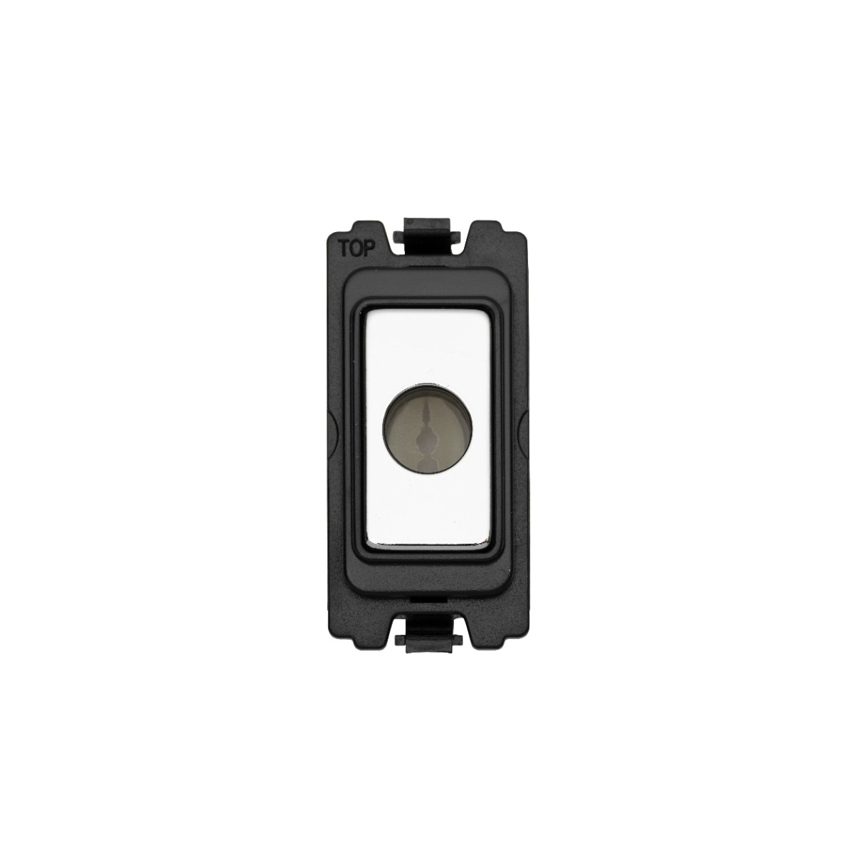 Eurolite GFLEX-PC Grid & Modular Flex Outlet - Polished Chrome (LEAD TIME: 2-3 DAYS)