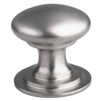 Carlisle Brass M47BSN Victorian Cupboard Knob 32mm - Satin Nickel (LEAD TIME: 2-3 DAYS)