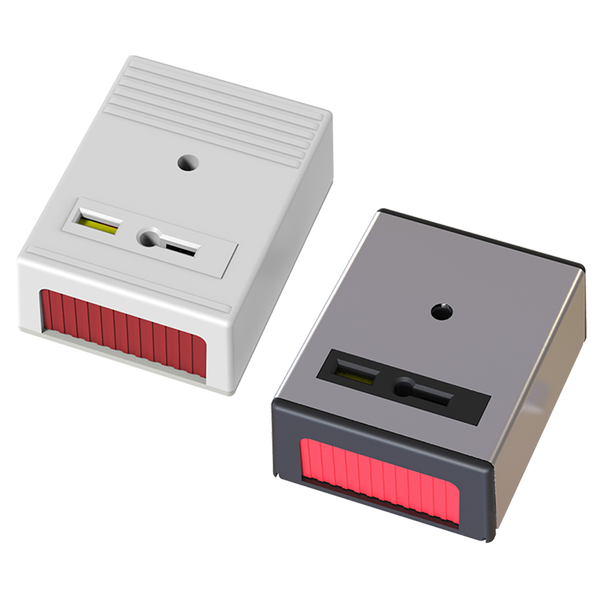 CQR PASP1/SS Panic Button | Single Push | Grade 1 | Stainless Steel | Key Resettable (LEAD TIME: 2-3 DAYS) - Image 2