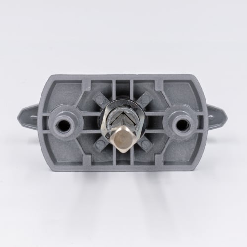 Universal Garage Door T Handle - Diamond Spindle - Short Lugs - Rear Fix - Image 4