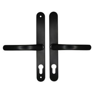 TSS Lever Lever UPVC Multipoint Door Handles - 70mm PZ Sprung 215mm Screw Centres